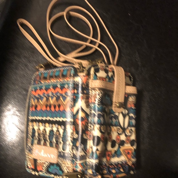 Sak Roots Zip Around Wallet Hippie Peace Boho - Picture 4 of 10